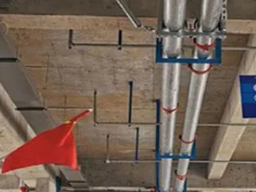 港闸管廊支架的安装方法